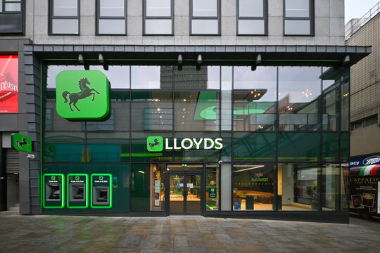 Lloyds Bank branch in Manchester, United Kingdom