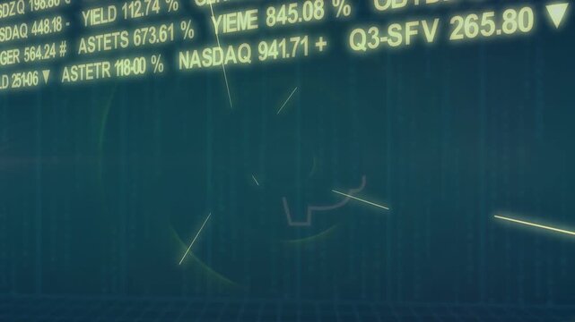 Neon streaks striking ring, avatar transitioning into AI brain, beams converging showing data flow