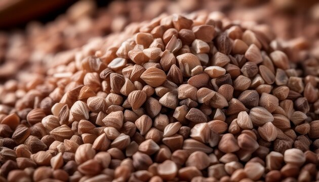 close up of granular raw material texture with sharp foreground detail