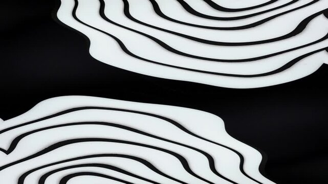 waviness endless hypnotic irregular spiral 