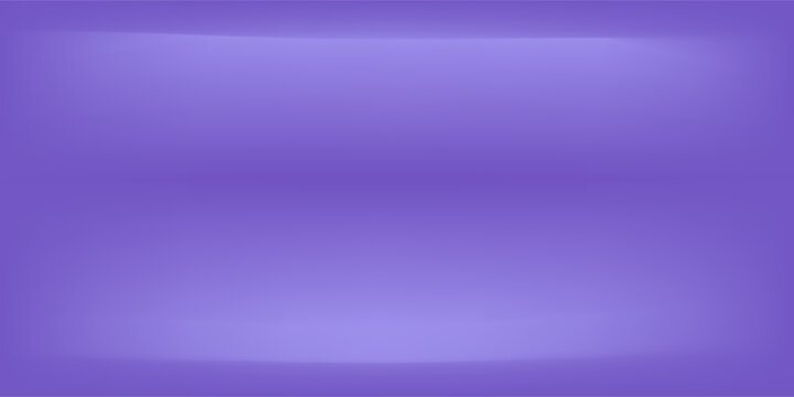 Abstract gradient podium background. Violet, purple and lilac empty 3d studio backdrop. Clean scene for product presentation mockup template. Vector illustration