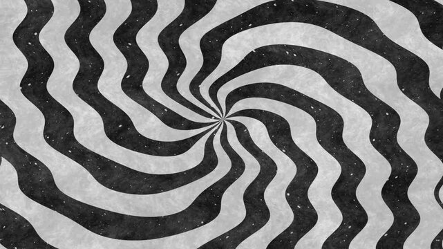 waviness endless hypnotic irregular spiral 