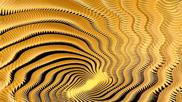 waviness endless hypnotic irregular spiral 