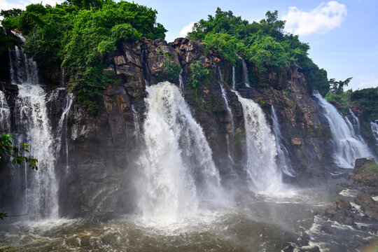 waterfall in Boali, RCA