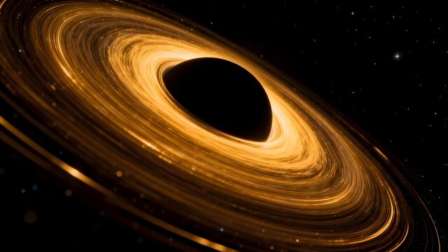Black hole with accretion disk
