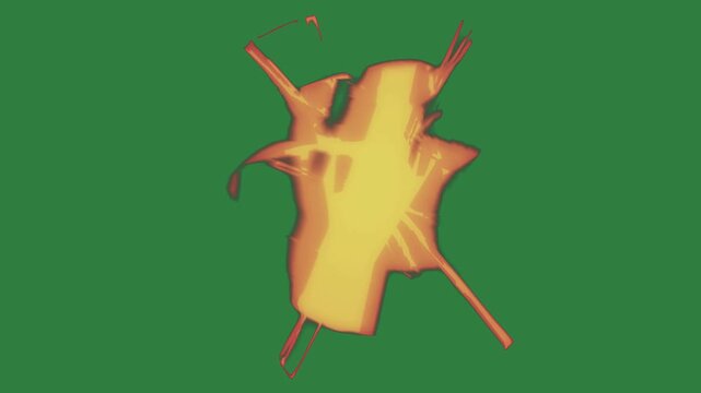 An orange bow on picture of pers image fire red bug composition elements creative movement design gesture