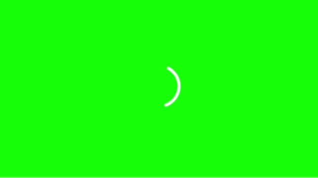 Loading icon animation, Progress bar UI, Green screen loader, Buffering status indicator