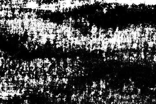 Abstract graphite abrasion overlay with distressed monochrome breakup and analog friction patterns, isolated on transparent background.