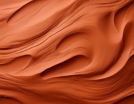 raw clay texture terracotta color smooth but handmade feel pottery background