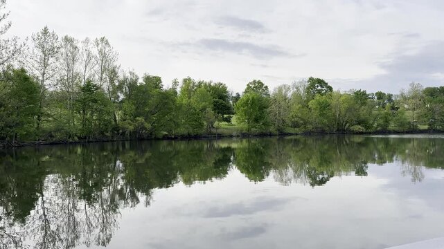 Early Morning on a Lake