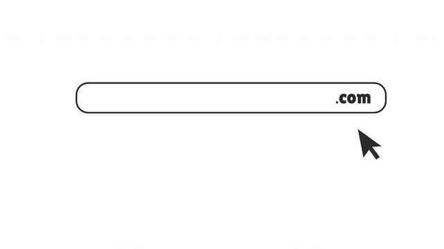 browser URL bar animation loop