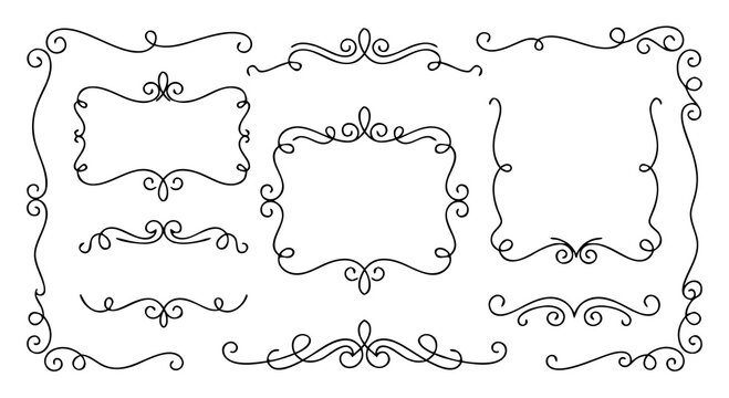 vintage retro borders
