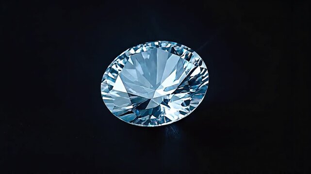 A brilliant, faceted diamond with a teardrop shape, sparkling against a black background, showcasing intricate cuts and exceptional clarity