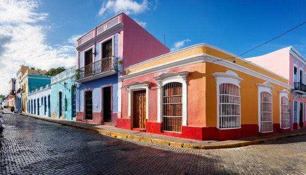 photo of color streets of san juan