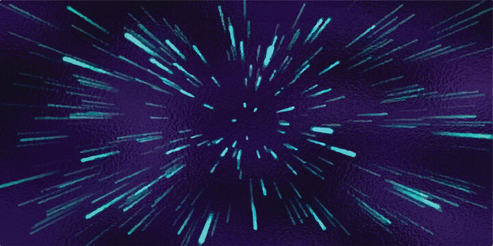 Flight into cosmic web structure seamless VJ loop for music videos, night clubs, audiovisual show and performance.