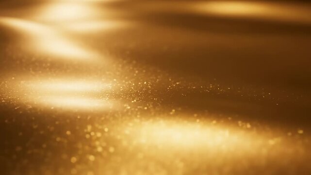 Elegant gold metallic background with soft light gradient and smooth texture for luxury design.
