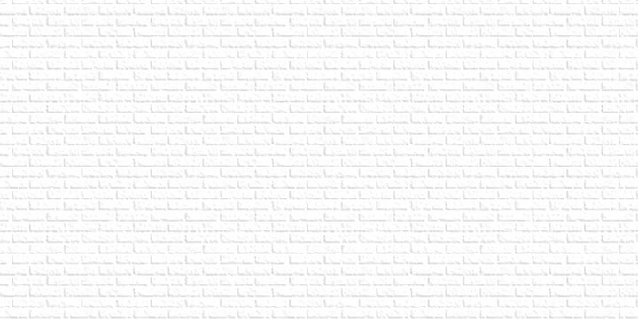 White brick background texture. White brick pattern and white background wall brick.	