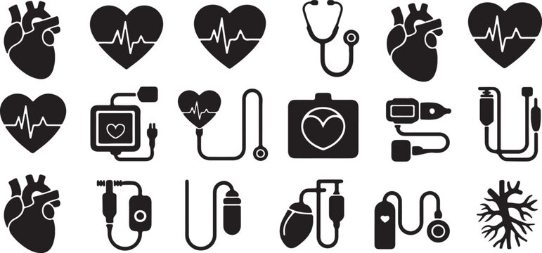 Simple Set of Medical Related Vector Line Icons. Contains such Icons as MRI, Prescription, Surgery and more. Editable Stroke. 48x48 Pixel Perfect.