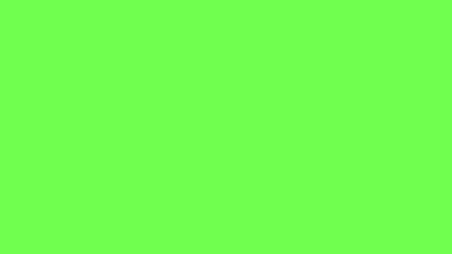 Animation of approaching colored stars 