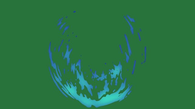 Blue bird on screen picture of in the middle an image man ' s face flying sky green screen frame expression elements