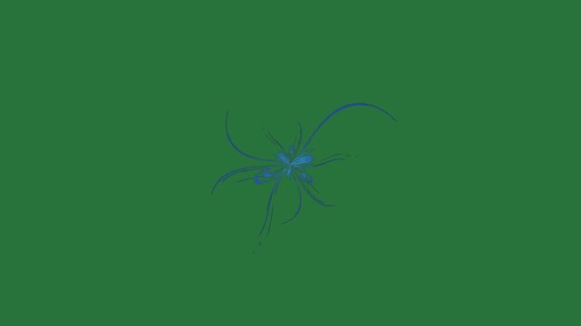 Drawing of man on fish screen it green screen gesture style depth backgrounds emotion expression motion scene