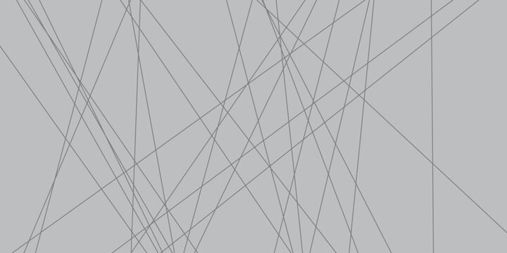 Chaotic black and white composition with angular diagonal elements. Contemporary asymmetric texture featuring irregular straight segments in minimalist monochrome style. Vector illustration bg.