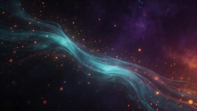 Cosmic Nebula with Star Particles
