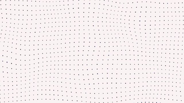 Pink Polka Dot Pattern on Light Background Animation Loop