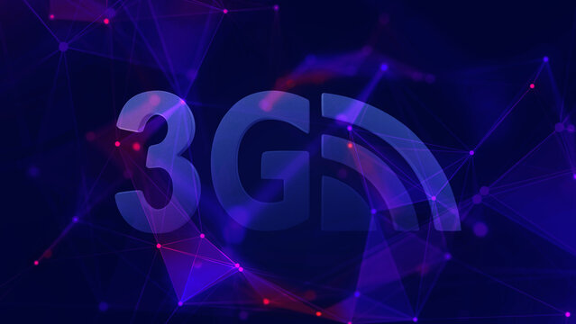 3G network composited with digitally networked plexus environment.