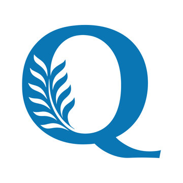 Letter Q Business Logo Design Vector Modern Minimal Corporate Branding Icon Concept