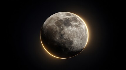 Obraz premium Golden Moon
