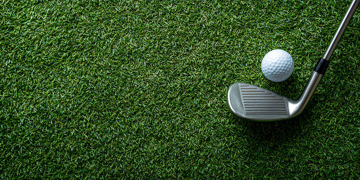 golf ball on green grass
