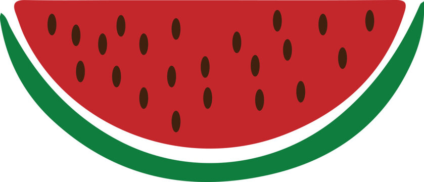 watermelon vector illustration