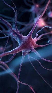 Neuron cell structure