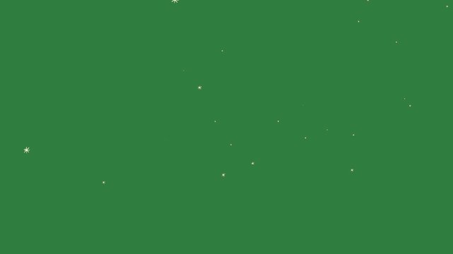 A green screen with white background and stars on it animated chromakey background gesture movement motion layers style emotion composition figure frame cartoonish design depth backgrounds
