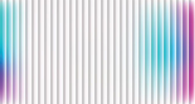Gradient colored stripes pattern with white background texture element