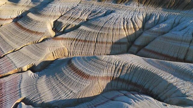 Kyzylkup is a natural landmark in the Mangystau region of Kazakhstan. It is a group of colorful hills with multicolored layered slopes that resemble the Italian dessert tiramisu