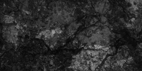 Dark cement wall background in vintage style, grunge rough structure, black texture stone background, old crumbling plaster background abstract grunge wall texture, cement concrete chalk board textur. © world war 5