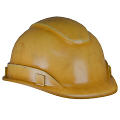 Fototapeta premium Yellow Construction Helmet