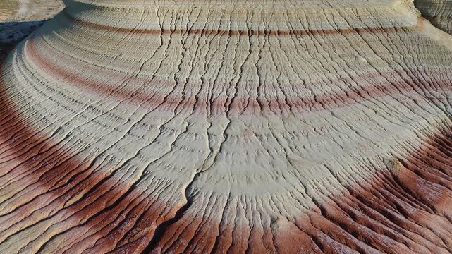 Kyzylkup is a natural landmark in the Mangystau region of Kazakhstan. It is a group of colorful hills with multicolored layered slopes that resemble the Italian dessert tiramisu