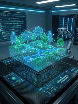 Advanced Digital Environmental Monitoring and Smart City Technology