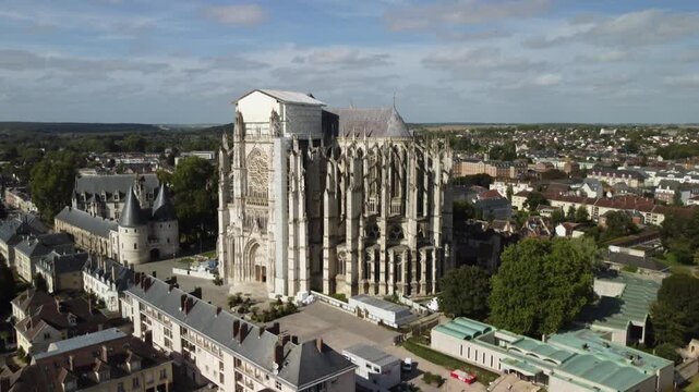 Drone - Cath&eacute;drale Saint-Pierre de Beauvais