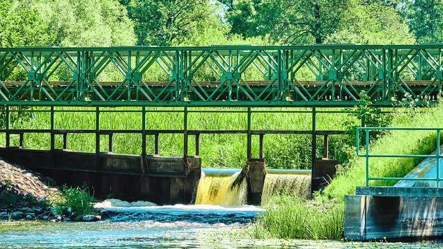 Dam on Suprasl River, Stanislawa Konarskiego 4, Suprasl, Poland