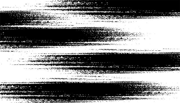 Black and white abstract and grunge transition pattern with rough effect for sporty and modern background. Fully editable vector element. Vector Format Illustration 