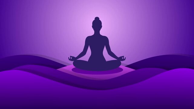 International yoga day celebrate  every year 21 June short video design.