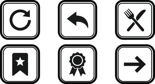 Minimalist Web and Interface Icon Set