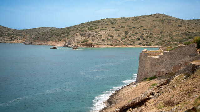 Spinalonga Island ancient lepra colony