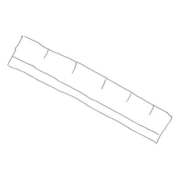 Hand drawn rular