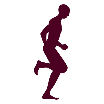 Man running sequence 8