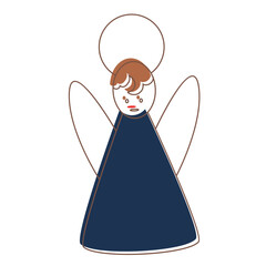 Obraz premium Angel cartoon icon 69
